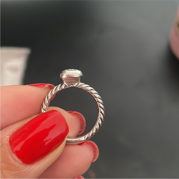 David Yurman Pave Stacking Ring - Picture 5 of 9